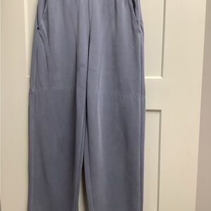 Athleta Wide Leg Pants in Light Blue, size small TALL (inseam 31”)
